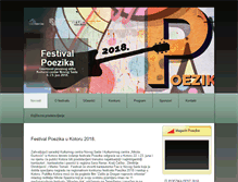 Tablet Screenshot of poezika.com